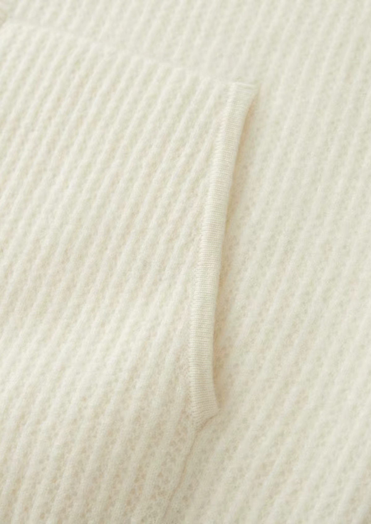 Extra-Fine Merino Wool Ribbed Zip Hoodie