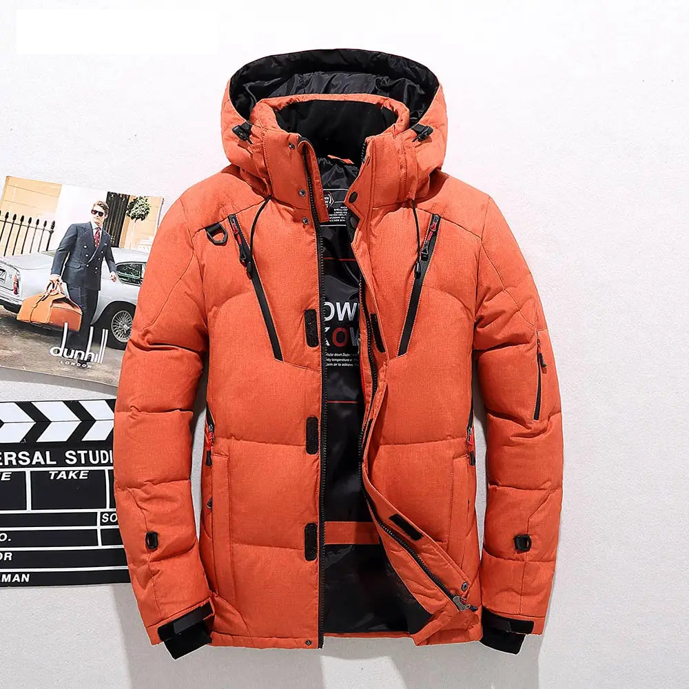 Men's Down Puffer Jacket – Lightweight Duck Down Winter Jacket