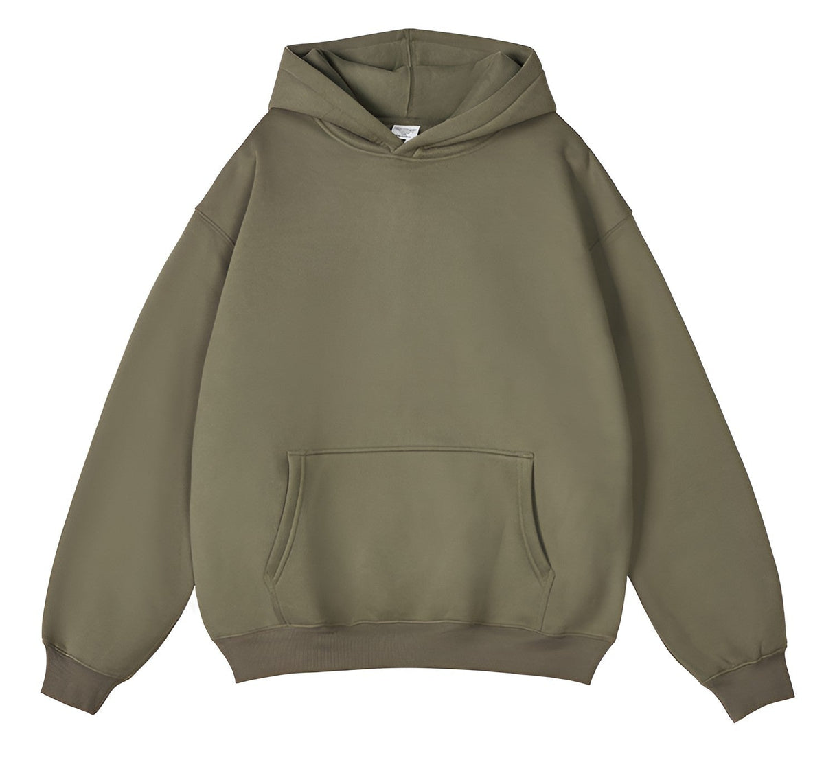 Men's Relaxed Pullover Hoodie with Kangaroo Pocket