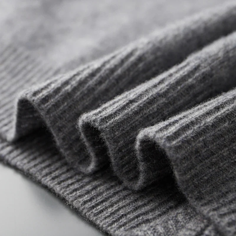 Men's Cashmere Zip-Up Jacket