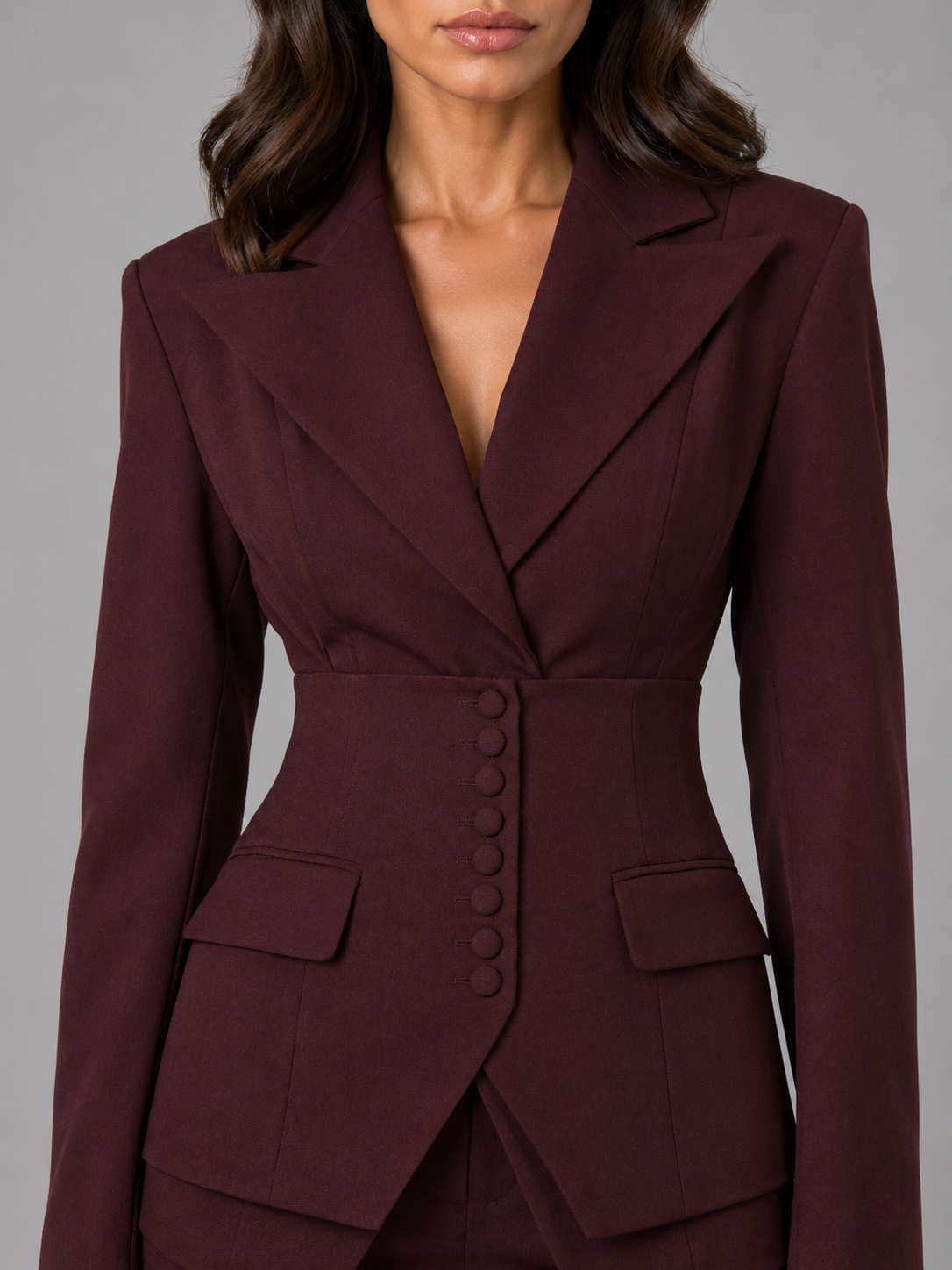 Women's Tailored Three-Piece Trouser Suit