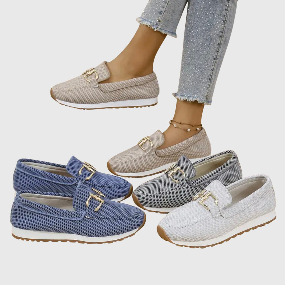 Women's Orthopaedic Slip-On Trainers