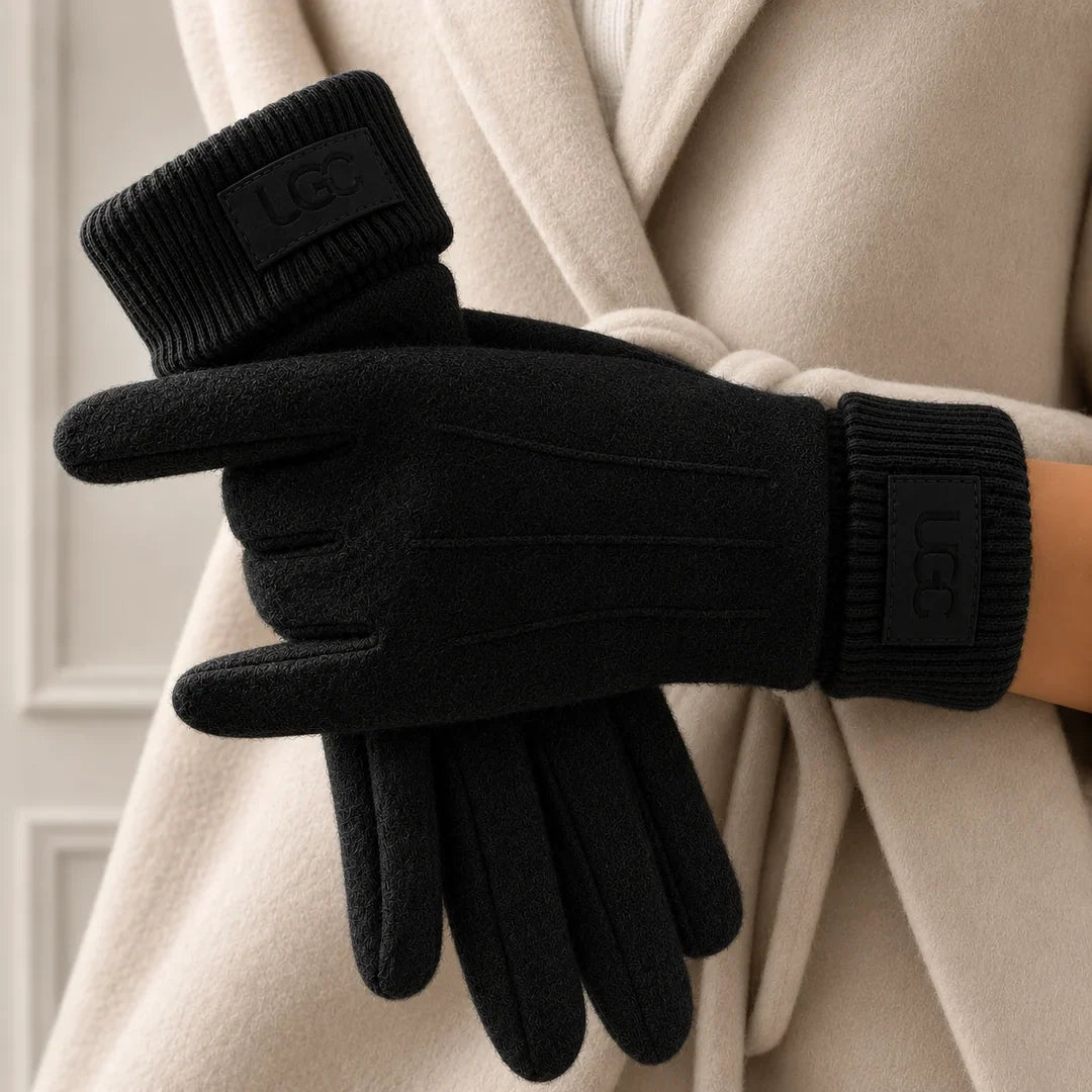 Cashmere-Wool Touchscreen Gloves – Warm Winter Gloves