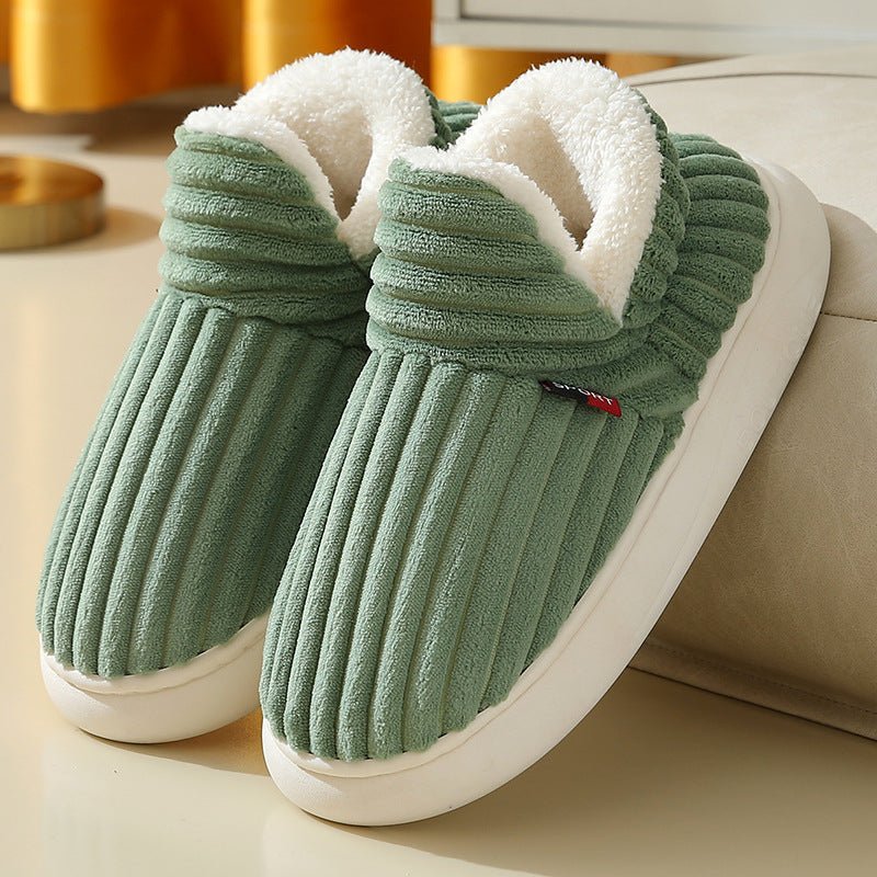 Women's Non-Slip Plush House Slippers