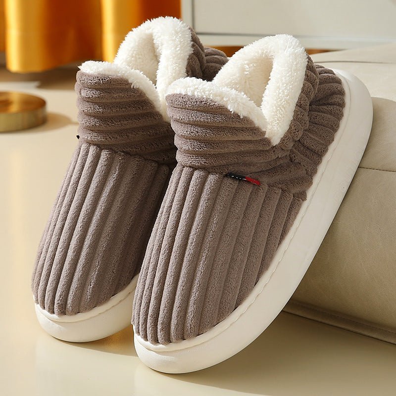 Women's Non-Slip Plush House Slippers