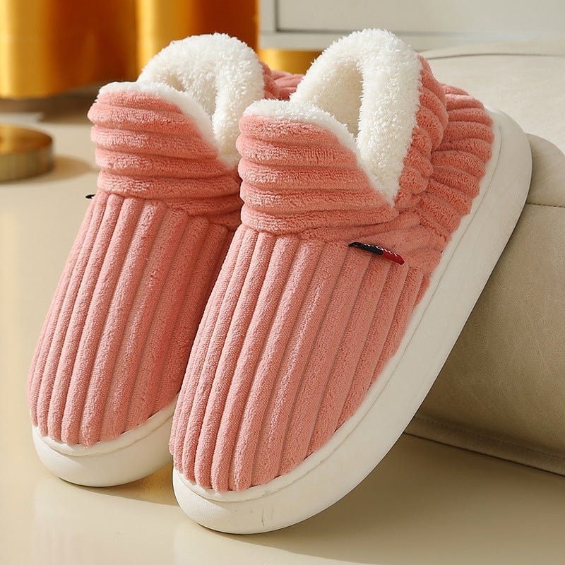 Women's Non-Slip Plush House Slippers