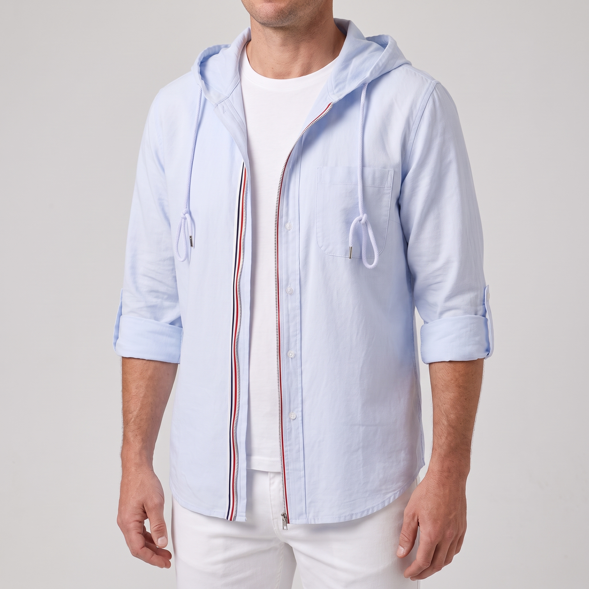 Men's Linen Hoodie