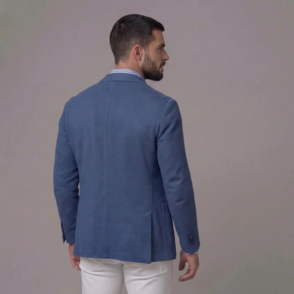 Men's Linen Blazer Jacket