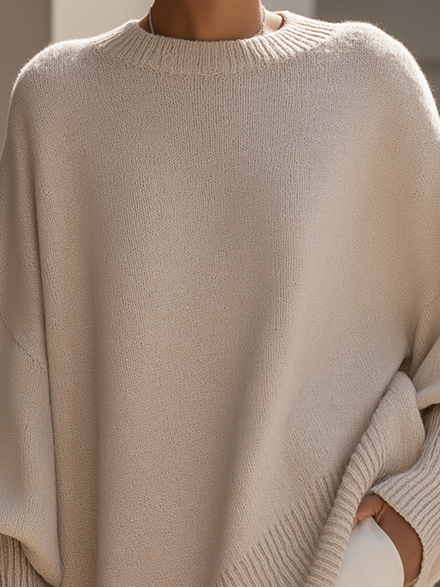 Women's Oversized Wool Blend Jumper