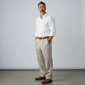 Ellmont London | Men’s Lightweight Business Casual Linen Trousers