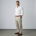 Ellmont London | Men’s Lightweight Business Casual Linen Trousers
