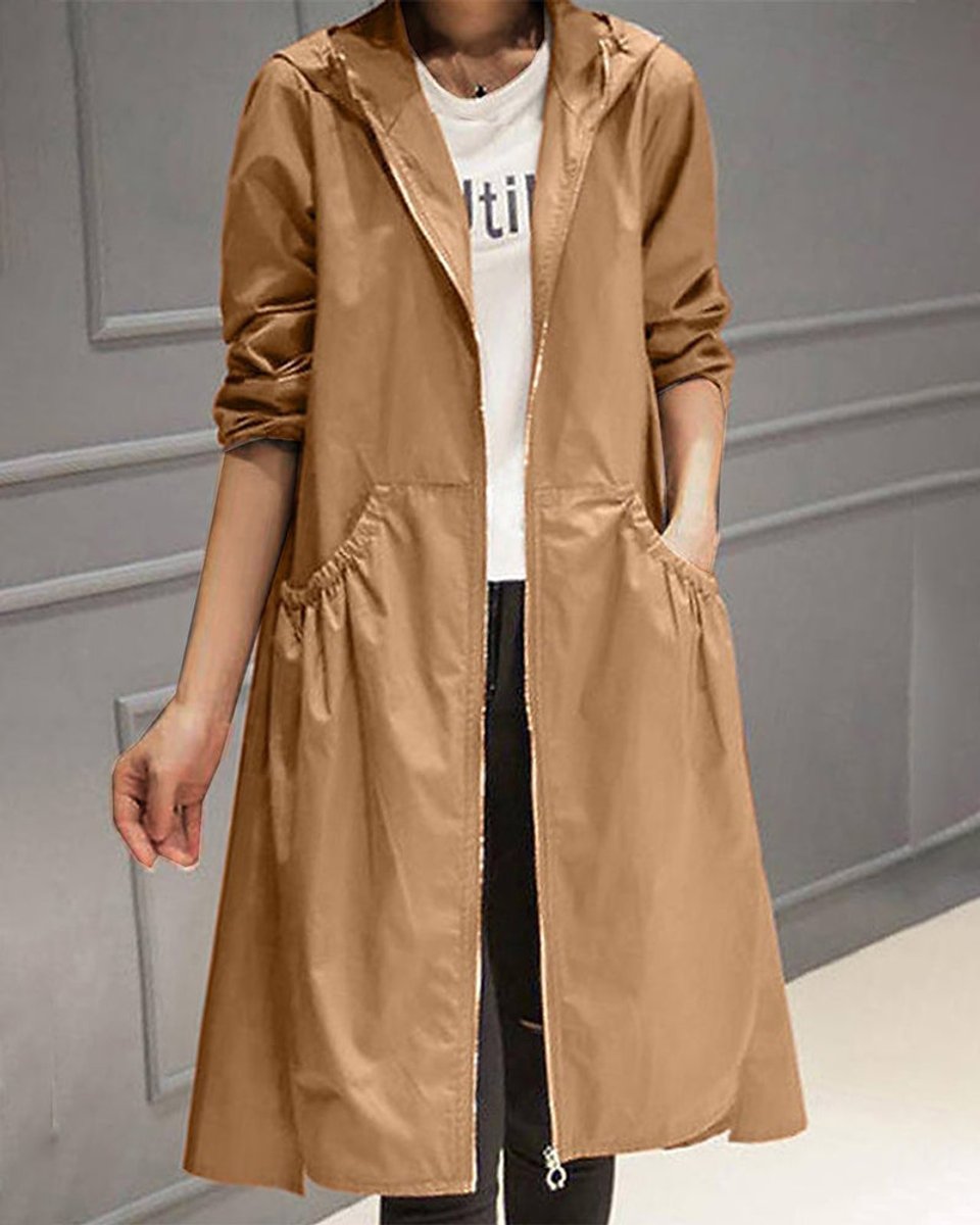 Sofia | Lightweight And Trendy Waterproof Trench Coat