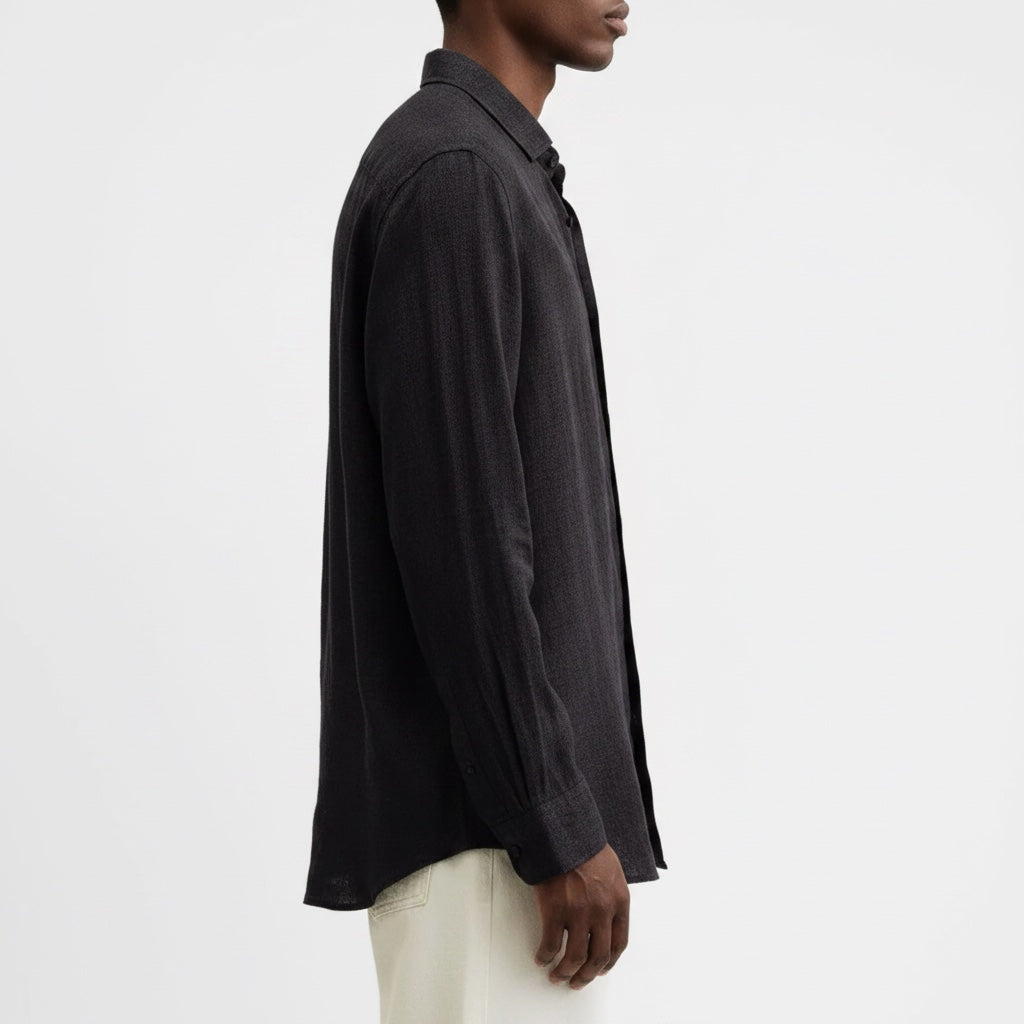 Ellmont London | Men's Lightweight Linen Breathable Button Up Shirt