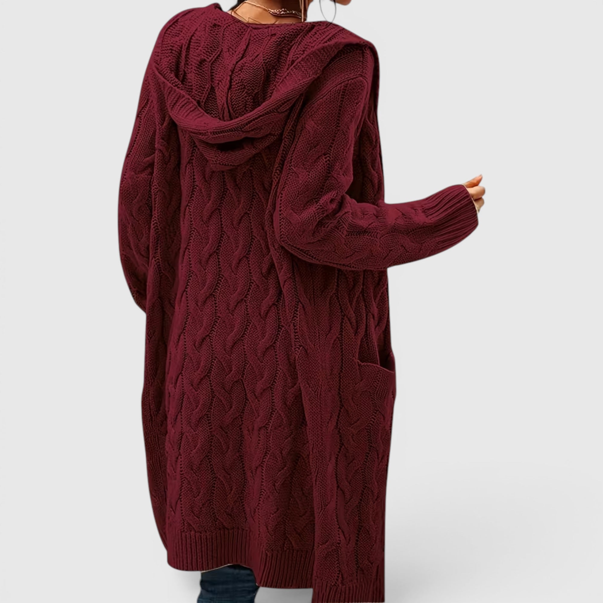 Ellmont London | Women's Breathable Casual Office Long Sweater
