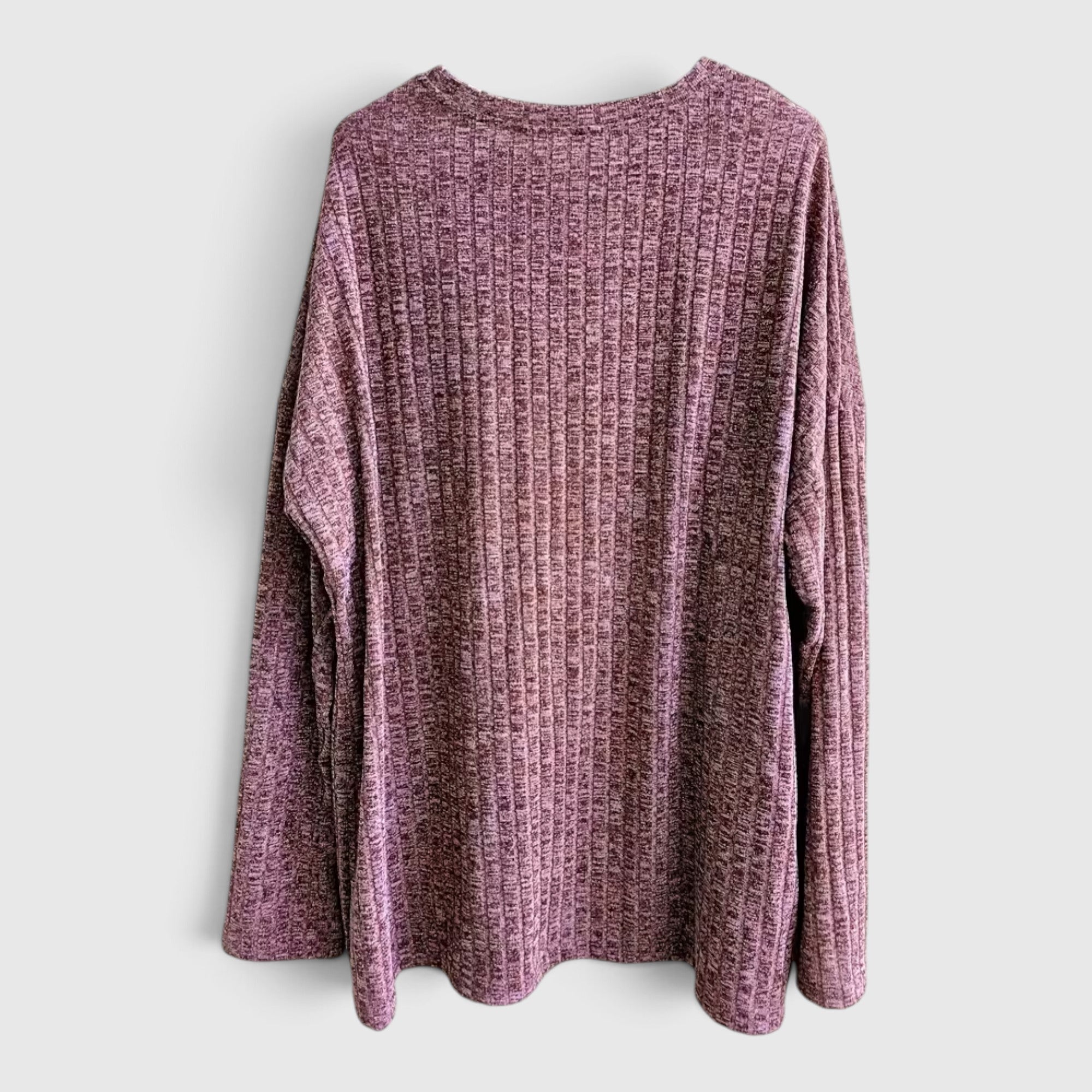 Lola | Women's Plus Size Crewneck Sweater – Relaxed Fit Long Sleeve Casual Top