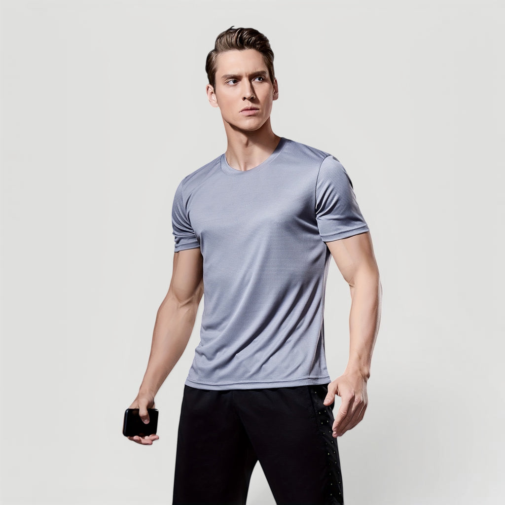 Ellmont London | Men's Quick Dry Gym T-Shirt Lightweight Breathable Workout Shirt