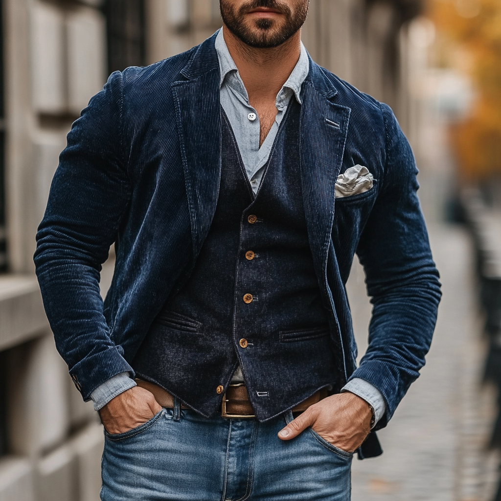 Oliver | Timeless Vintage Blazer And Waistcoat For Men