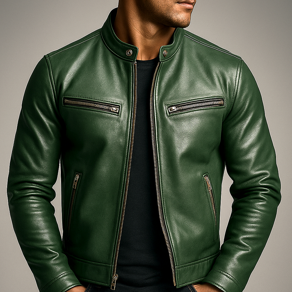 Jordan | HAWTHORNE VINTAGE LEATHER JACKET