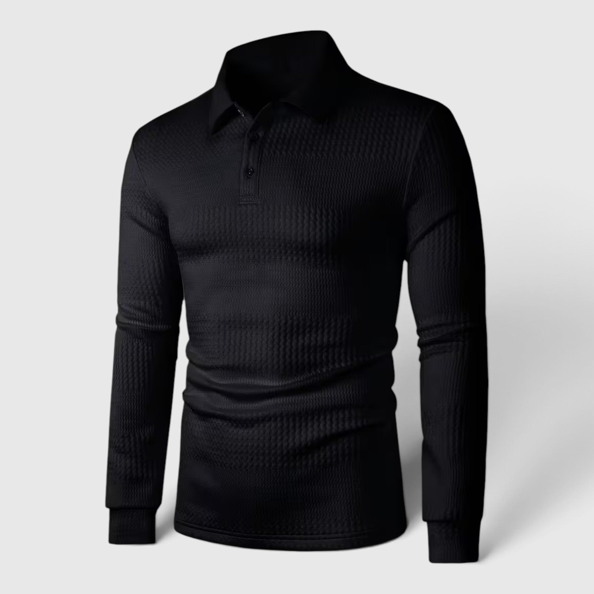 Martin | Men's Jacquard Knit Shirt – Regular Fit Office & Weekend Wear