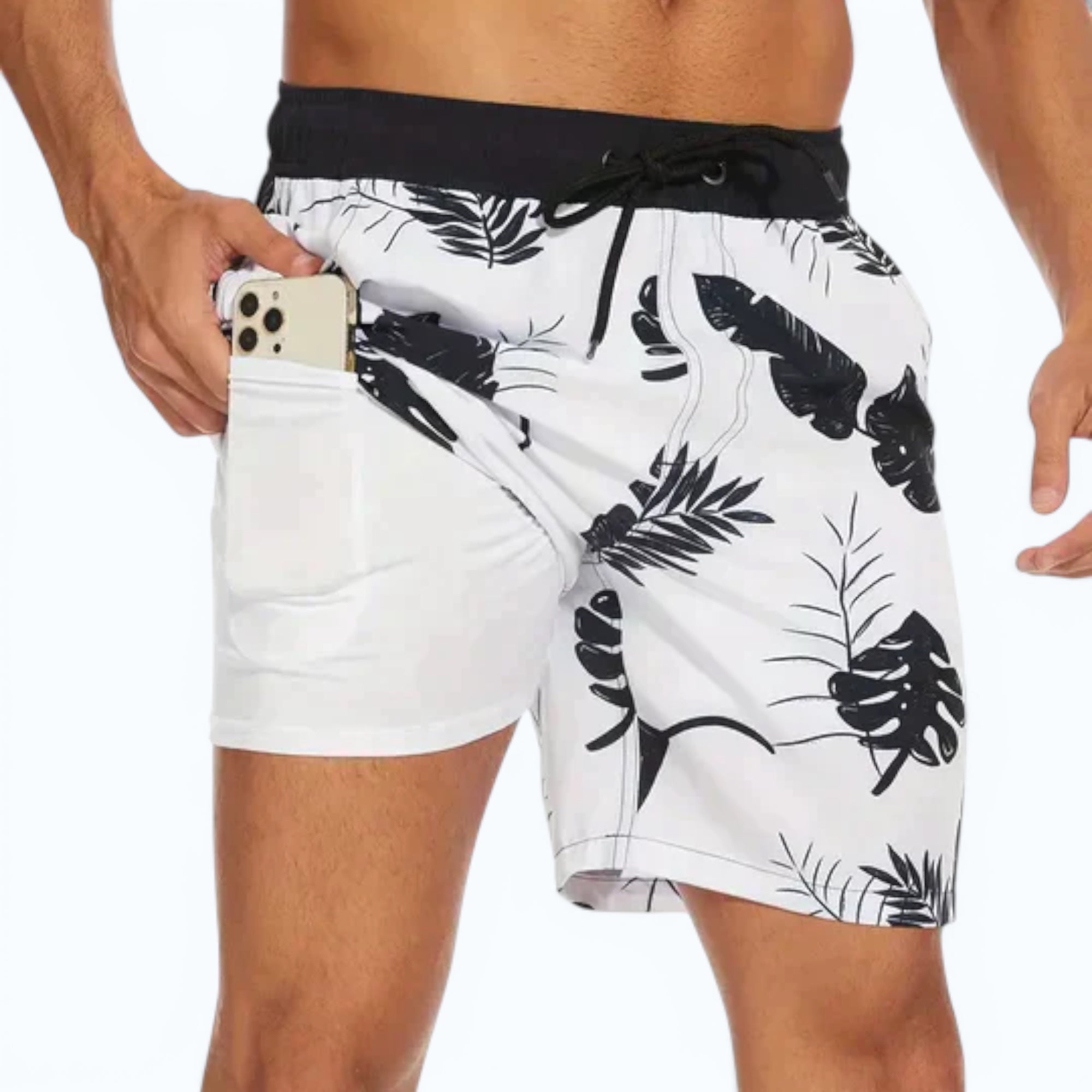Ellmont London | Men's Compression Quick Dry Summer Swim Shorts