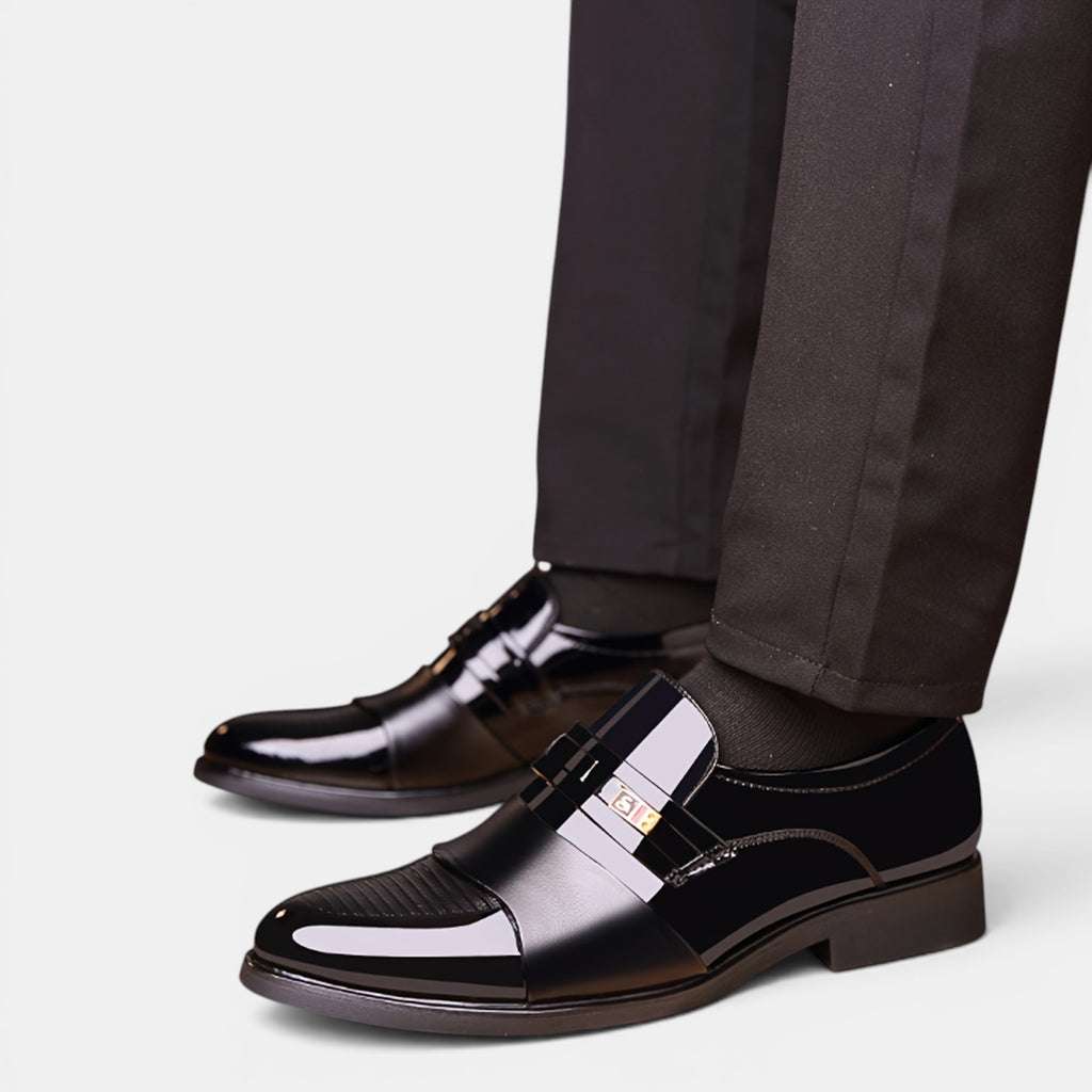 Ellmont London | Men's Slip-On Polished Formal Loafers Shoes for Business Wear