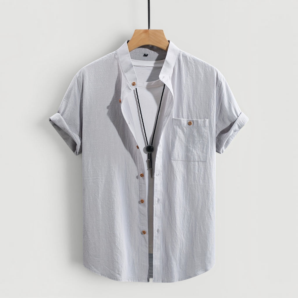 Ellmont London | Men’s Cotton Summer Shirt Comfortable Fit
