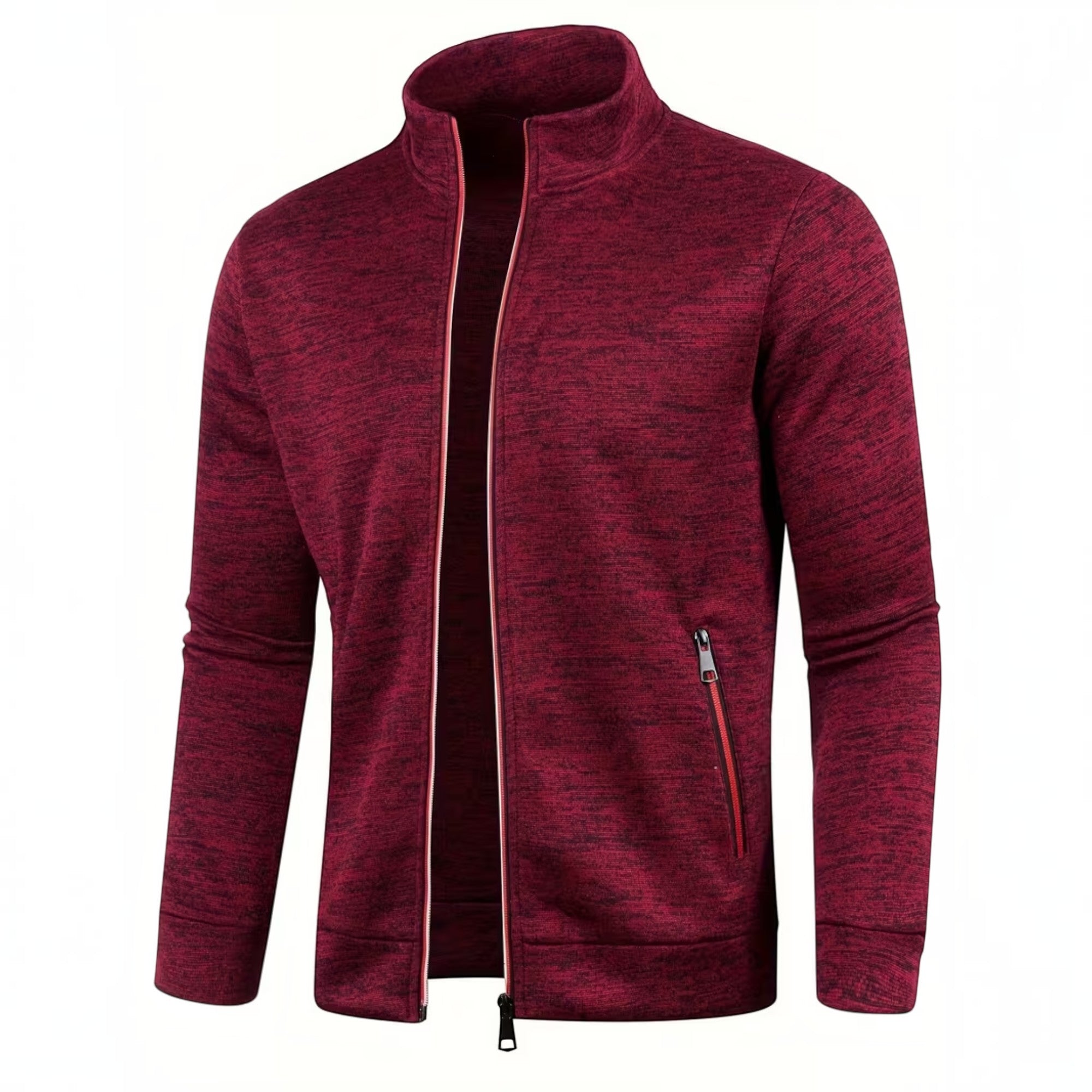 Ellmont London | Men's Knit Sweater Pullover High Neck Long Sleeve Comfort Fit