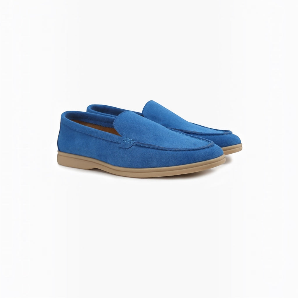 Ellmont London | Men's Soft Suede Slip On Loafers Premium Fit