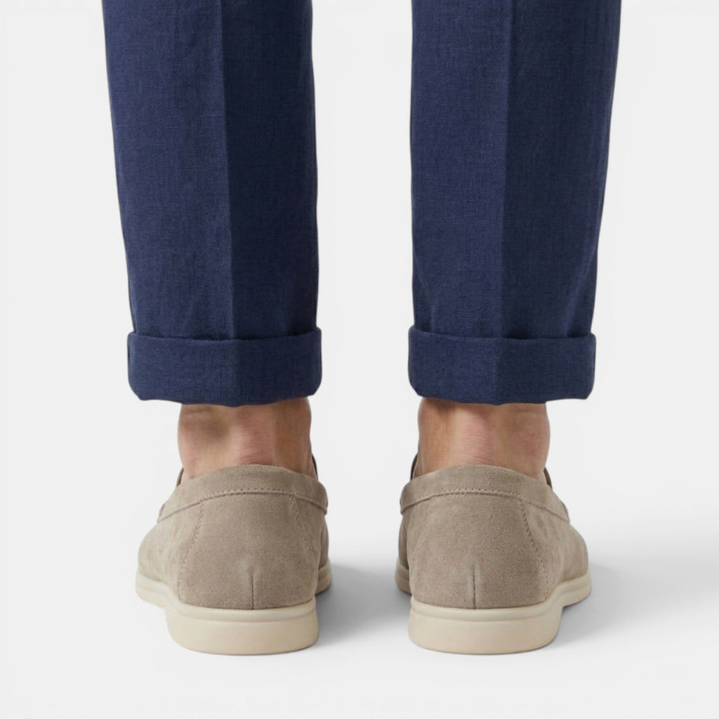 Ellmont London | Men's Slip-On Suede Loafers for Casual and Smart Outfits