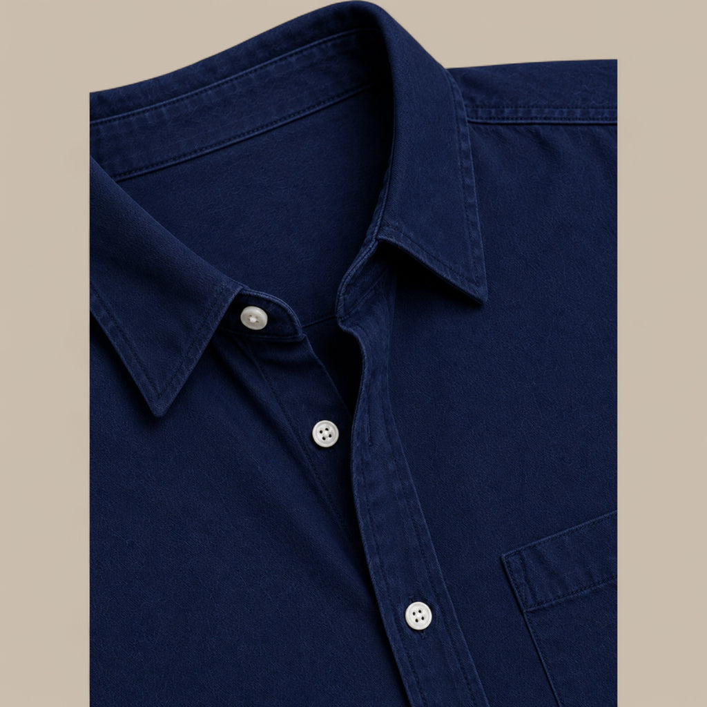 Matthew | Men's Classic Button-Up Shirt – Smart Casual Relaxed Fit