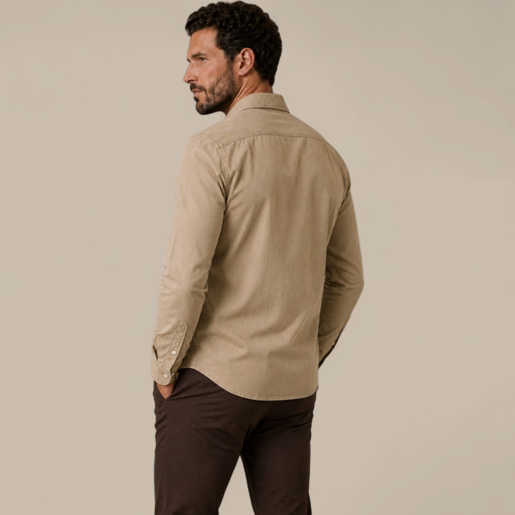 Matthew | Men's Classic Button-Up Shirt – Smart Casual Relaxed Fit