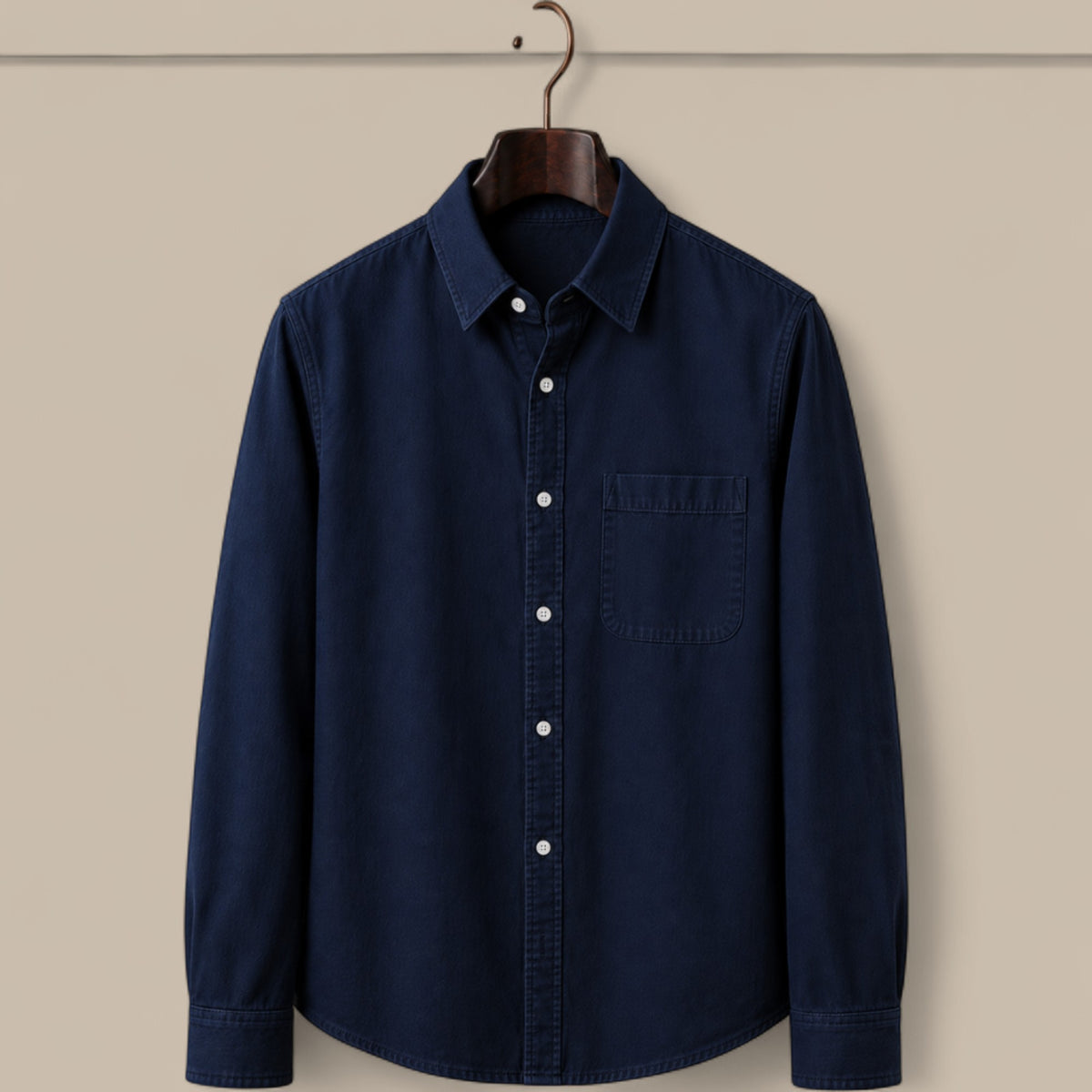 Matthew | Men's Classic Button-Up Shirt – Smart Casual Relaxed Fit