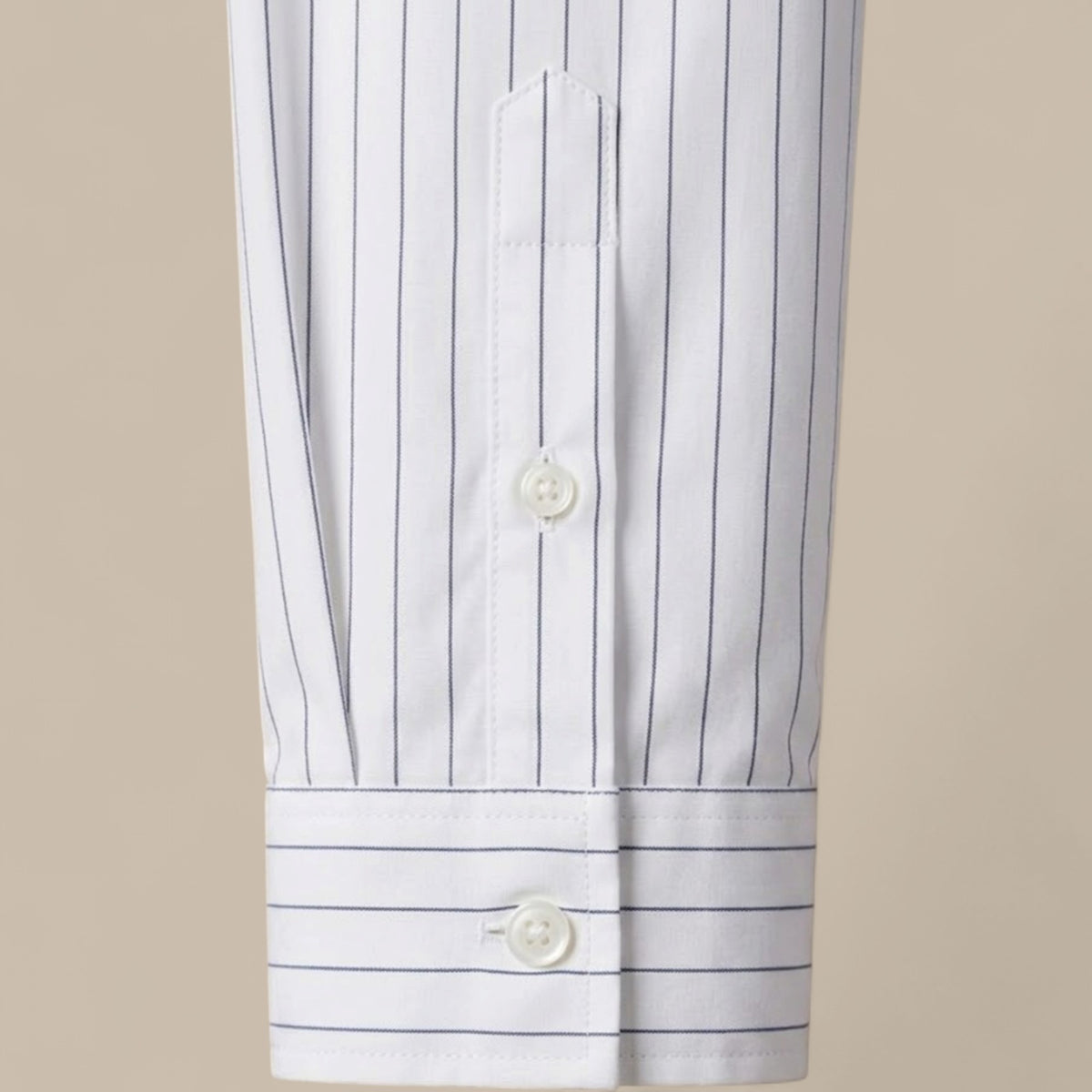 Sebastian | Men's Cotton Striped Shirt – Classic Button-Up