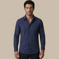 Sebastian | Men's Cotton Striped Shirt – Classic Button-Up