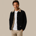 Isaac | Men's Corduroy Sherpa Lined Winter Jacket