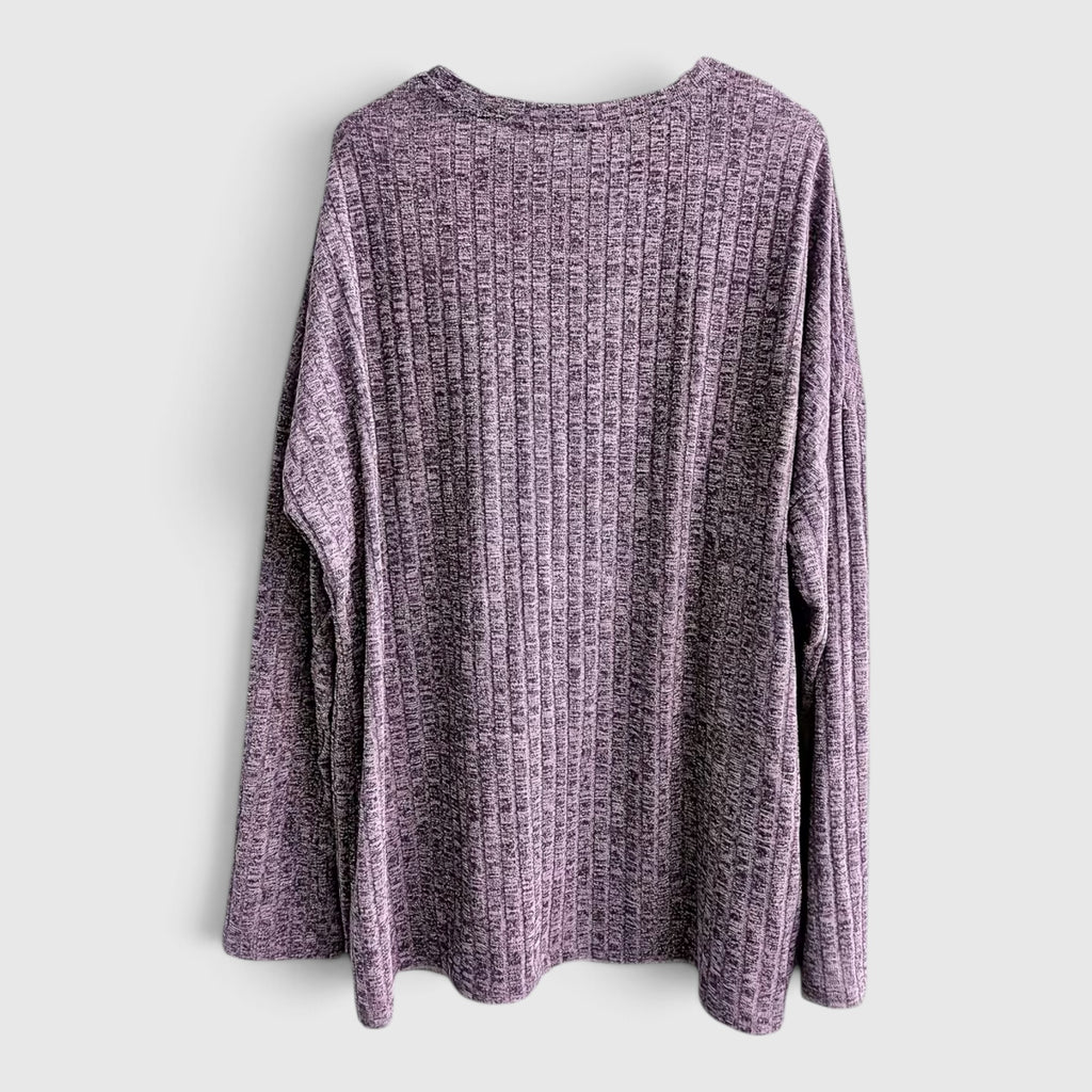 Lola | Women's Plus Size Crewneck Sweater – Relaxed Fit Long Sleeve Casual Top