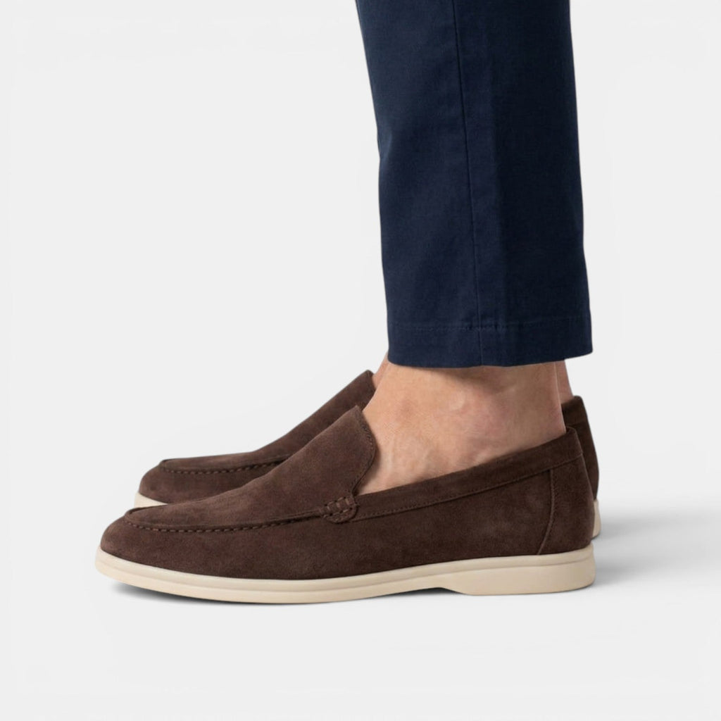 Ellmont London | Men's Slip-On Suede Loafers for Casual and Smart Outfits
