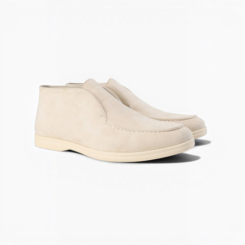 Ellmont London | Men's Classic High Suede Dress Loafers