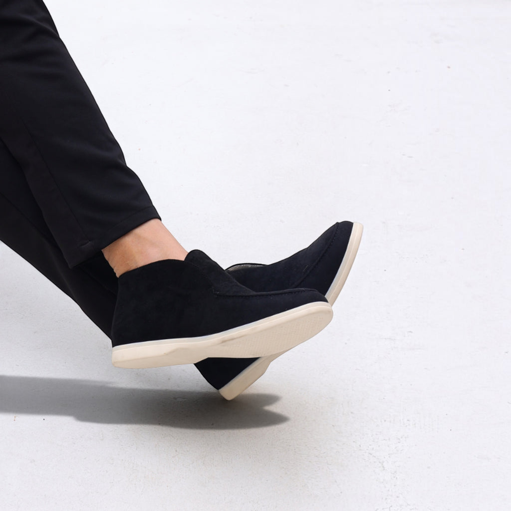 Ellmont London | Men's Classic High Suede Dress Loafers