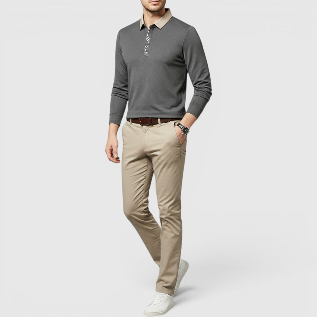 Graham | Men's Button Up Decoration Shirt Regular Fit Lightweight Shirt