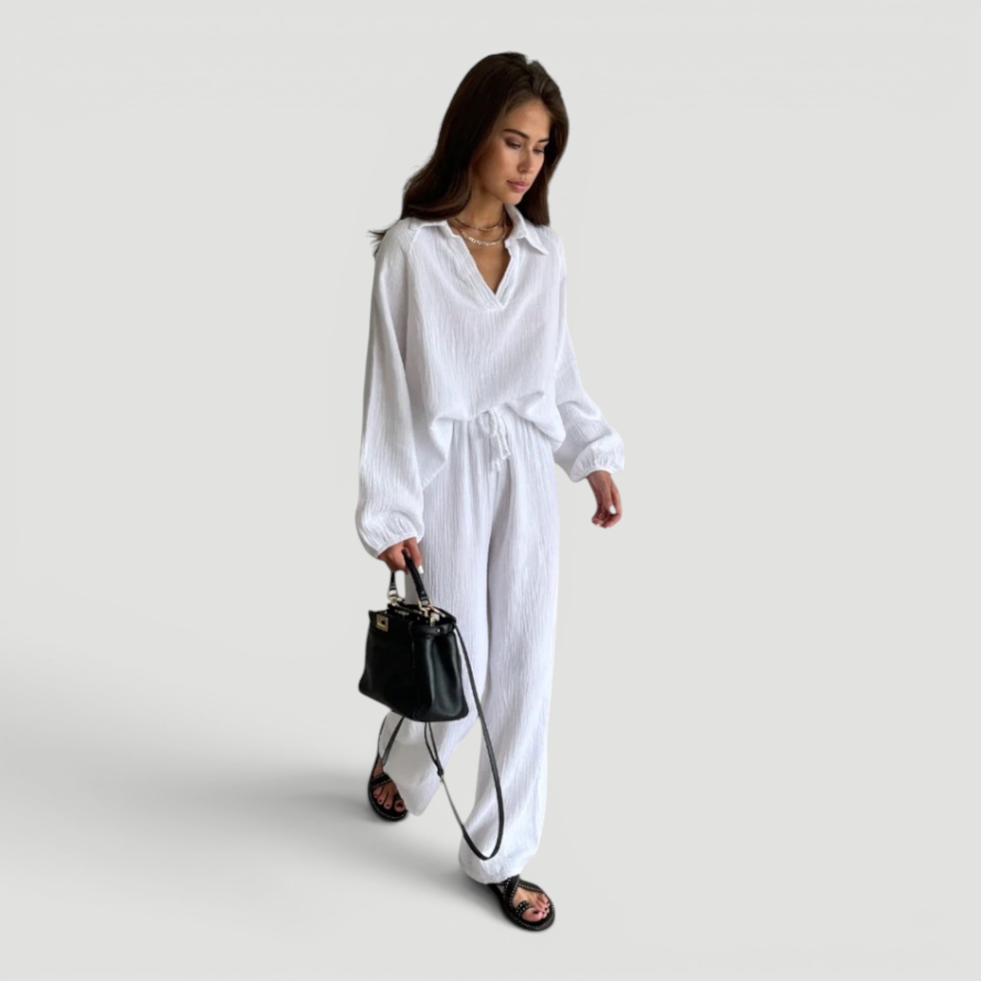 Ellmont London | Women’s Lightweight Co-Ord Set Summer Comfort