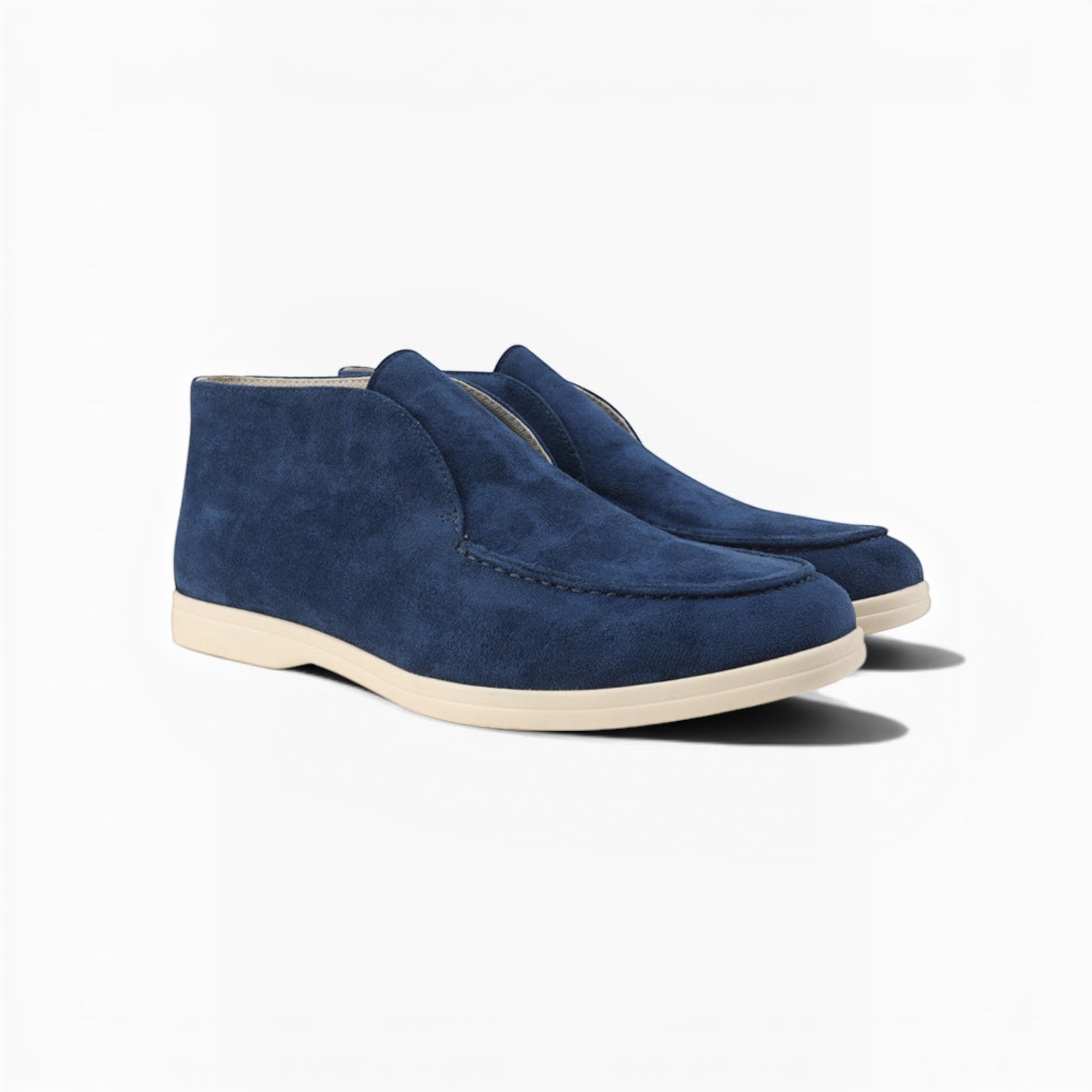 Ellmont London | Men's Classic High Suede Dress Loafers