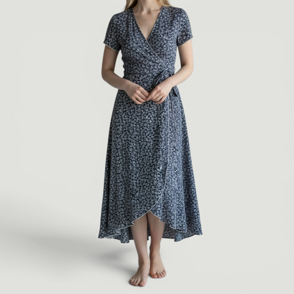 Ellmont London | Women’s Elegant Summer Dress Short Sleeve