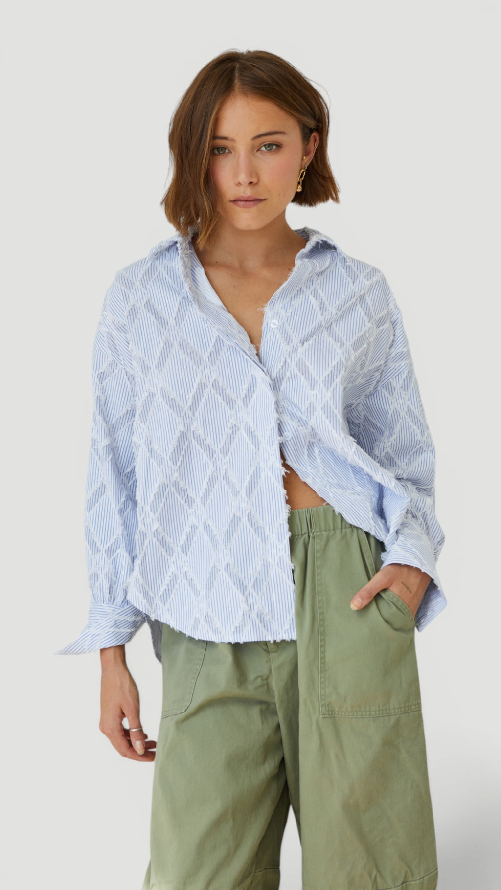 Ellmont London | Women’s Button Down Shirt Lightweight Comfort