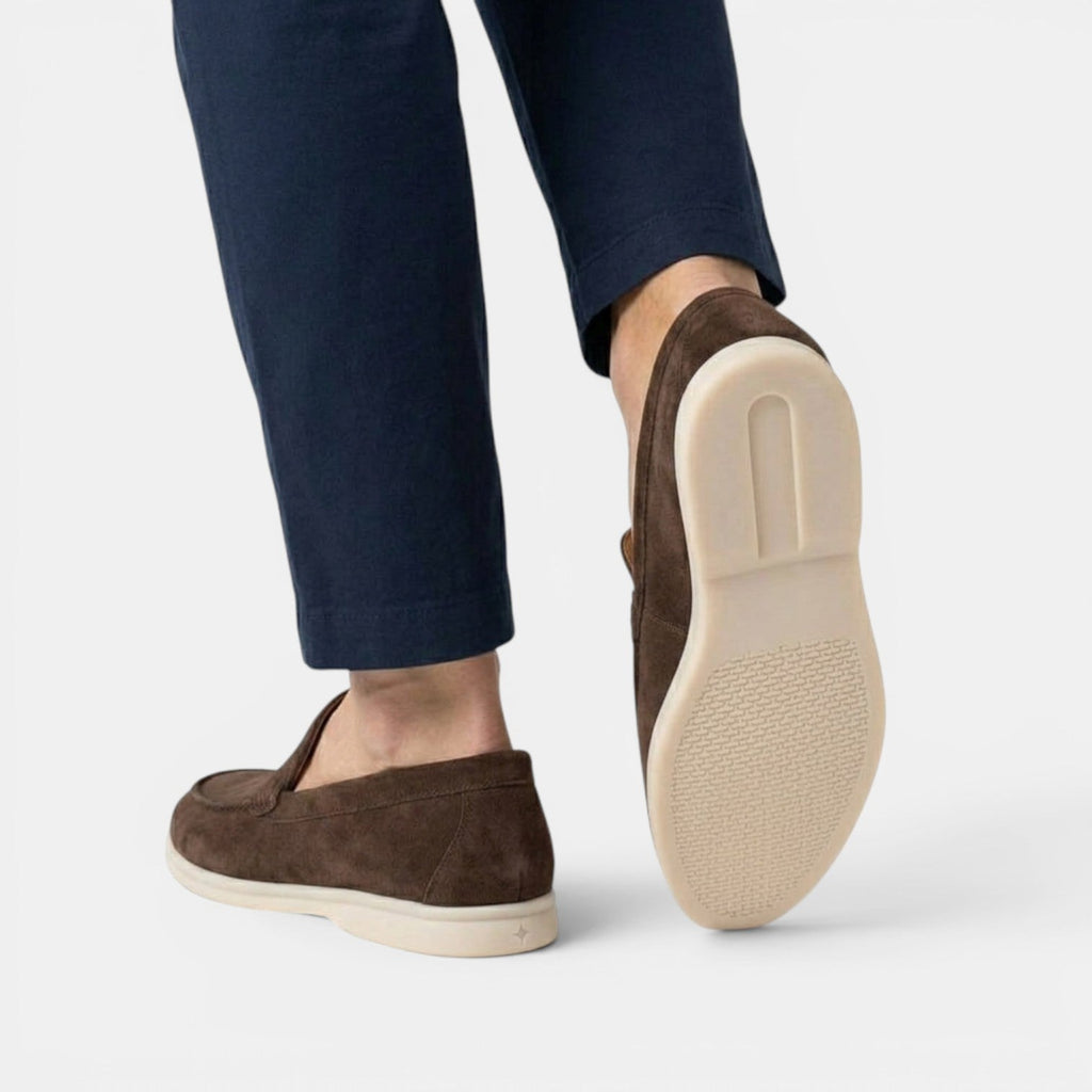 Ellmont London | Men's Slip-On Suede Loafers for Casual and Smart Outfits