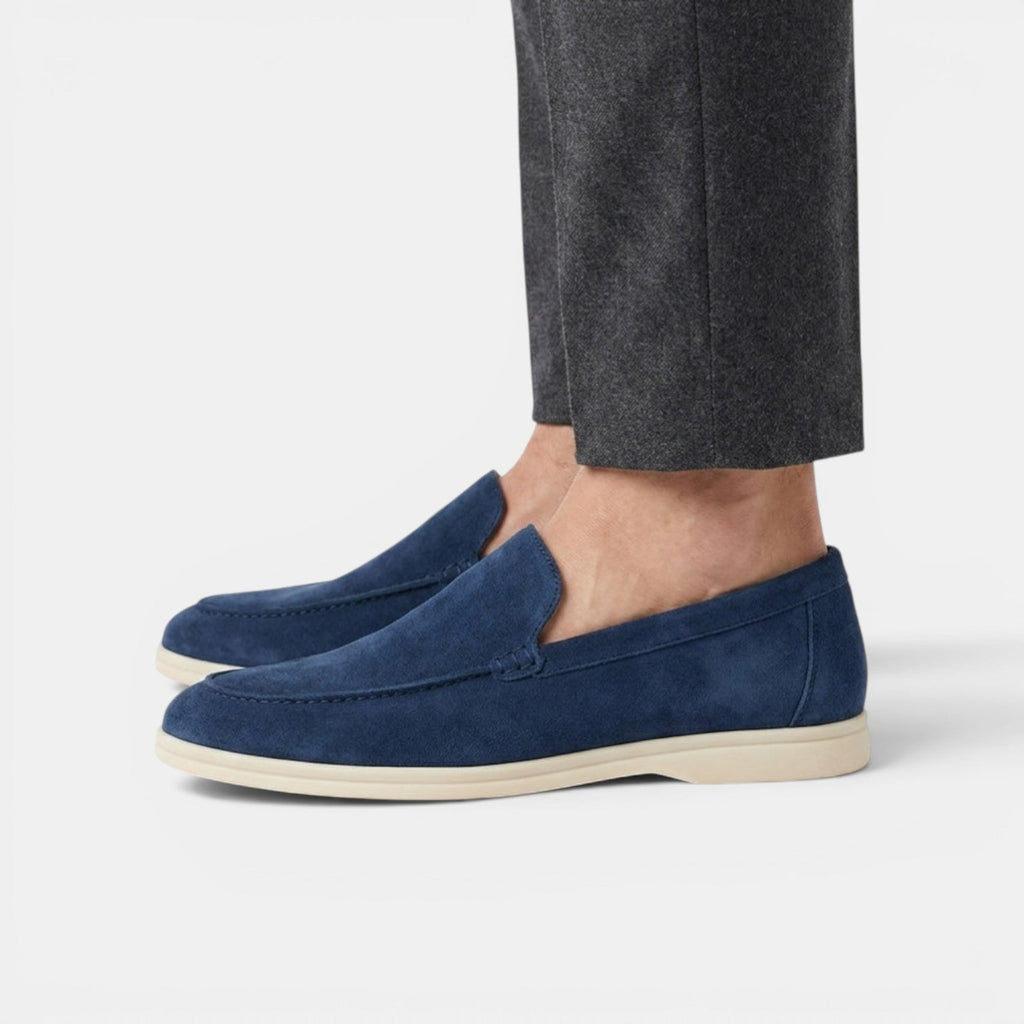 Ellmont London | Men's Slip-On Suede Loafers for Casual and Smart Outfits