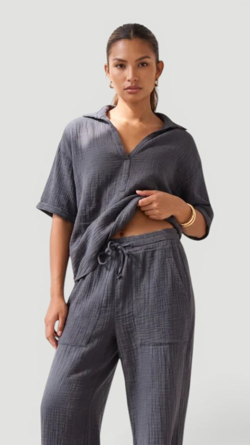 Ellmont London | Women’s Easy Care Cotton Care Cotton Summer Blouse
