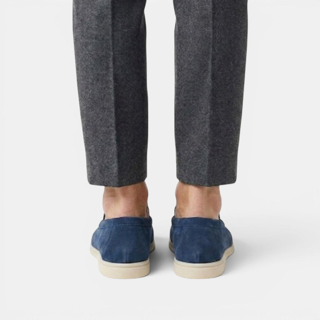 Ellmont London | Men's Slip-On Suede Loafers for Casual and Smart Outfits
