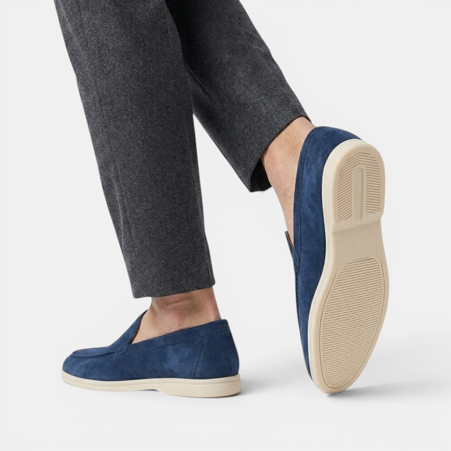 Ellmont London | Men's Slip-On Suede Loafers for Casual and Smart Outfits