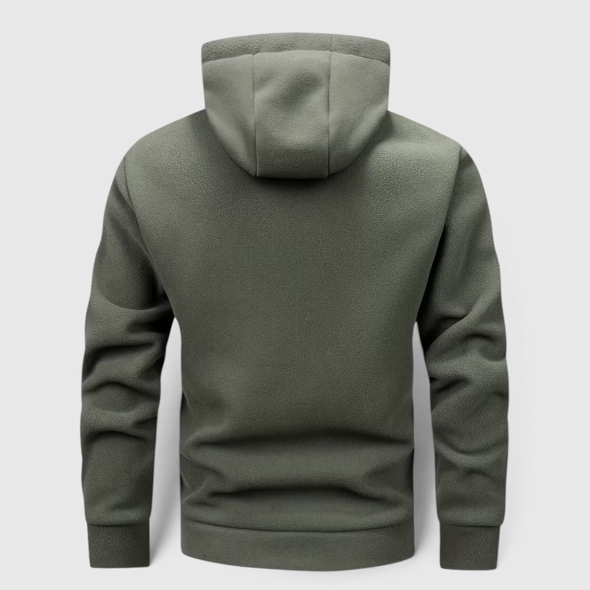Leo | Men's Fleece Hoodie Jacket – Thick Winter Casual Hoodie